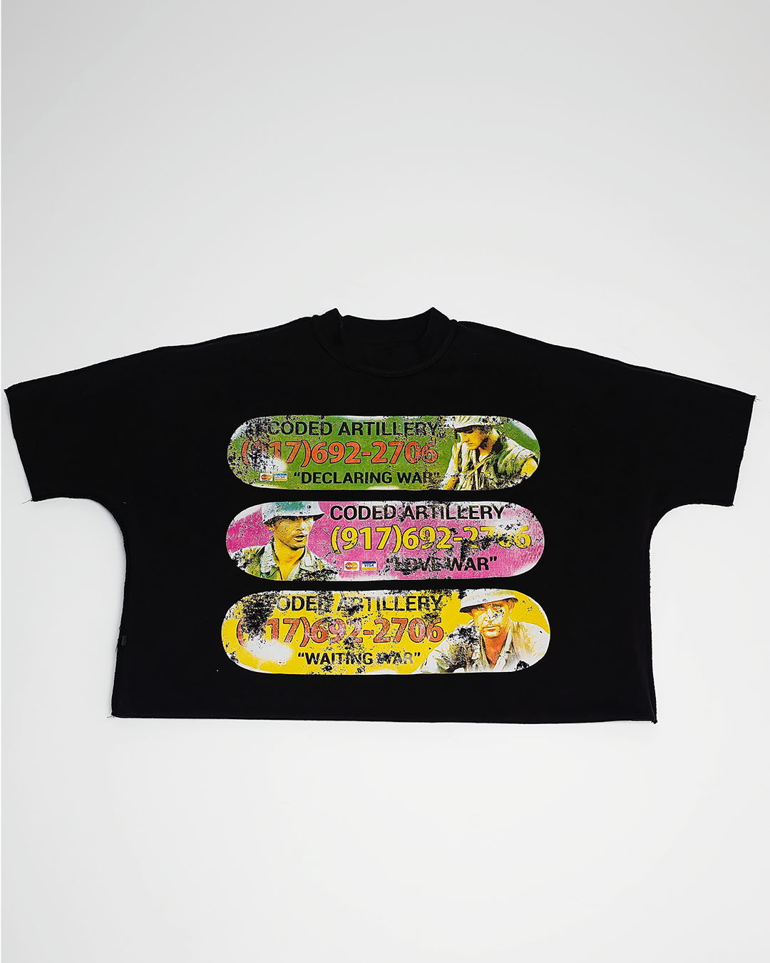 "CALL 2 WAR" SKATEBOARD TEE